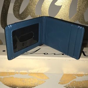 Lodis black blue wallet RFID
